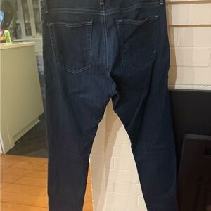 Ag Adriano Goldschmied Dark Blue Jeans - The Farrah Skinny Crop (sz 26)